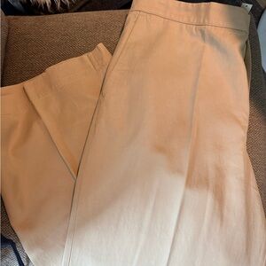 Madewell Beige Elastic Waist Pants